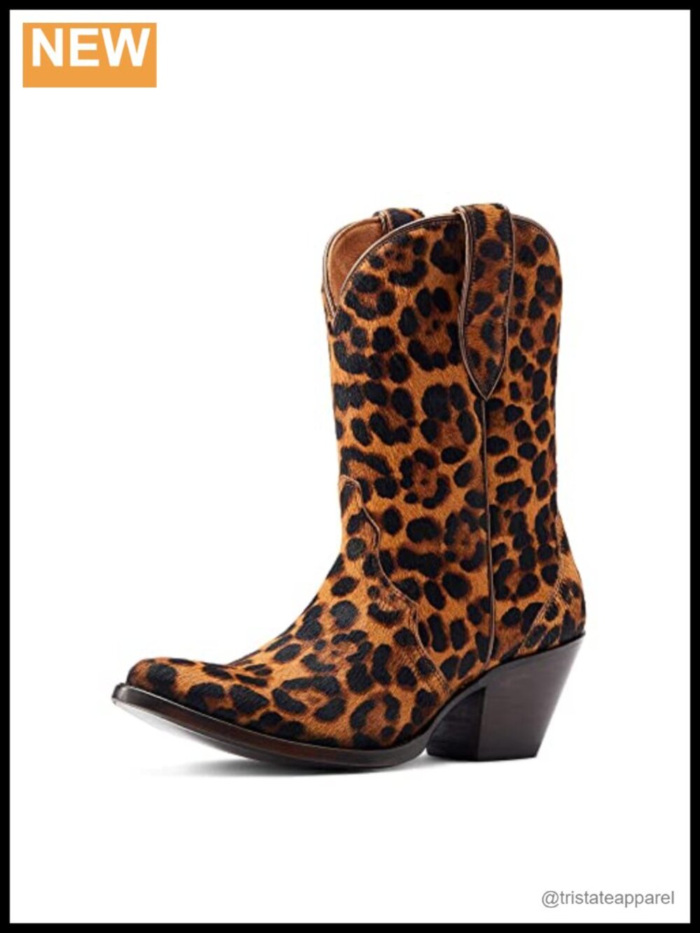 ARIAT Bandida Western Boots Women's Mid-Calf Pull-On Leather Boots